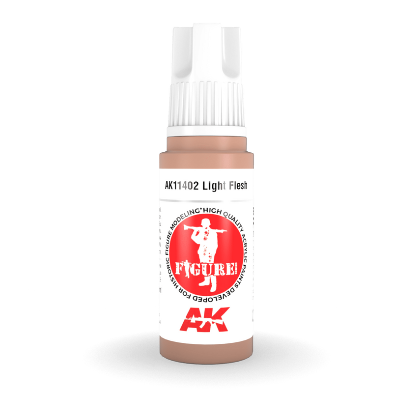 AK Interactive 3rd Gen Acrylic - Light Flesh 17ml AK11402