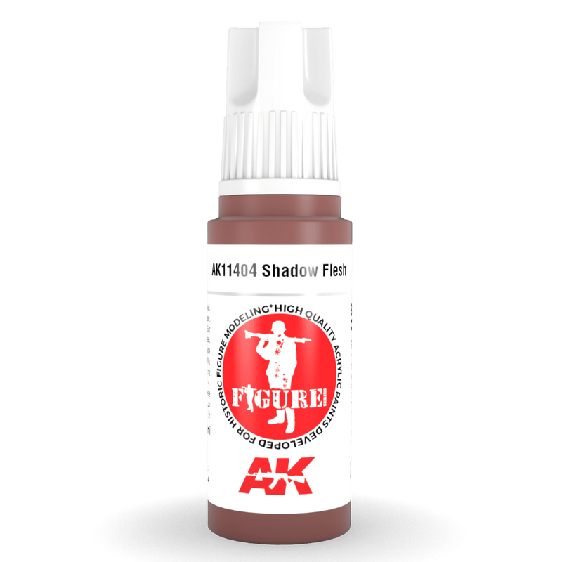 AK Interactive 3rd Gen Acrylic - Shadow Flesh 17ml AK11404