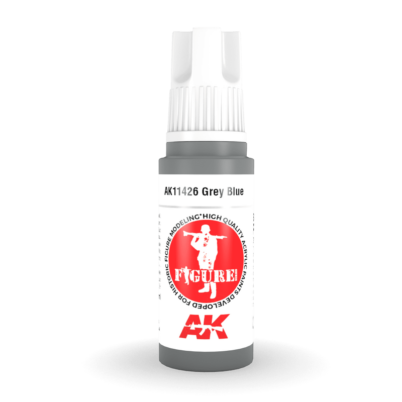 AK Interactive 3rd Gen Acrylic - Grey Blue 17ml AK11426