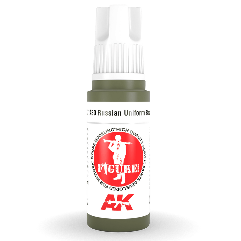 AK Interactive 3rd Gen Acrylic - Russian Uniform Base 17ml AK11430