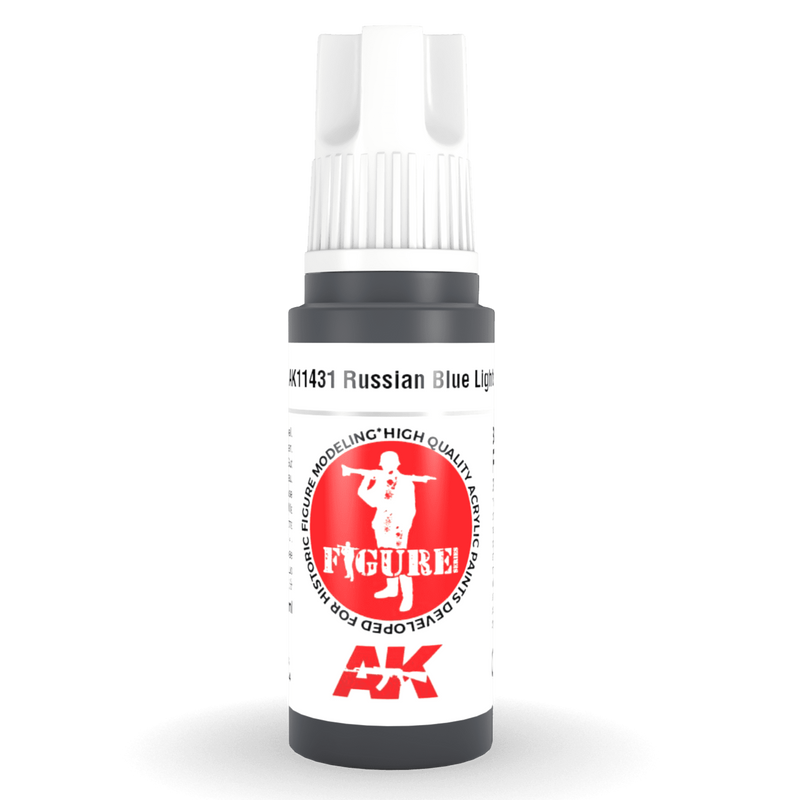AK Interactive 3rd Gen Acrylic - Russian Blue Lights 17ml AK11431