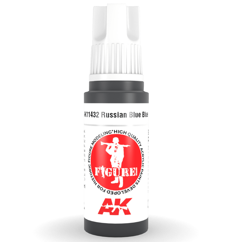 AK Interactive 3rd Gen Acrylic - Russian Blue Base 17ml AK11432
