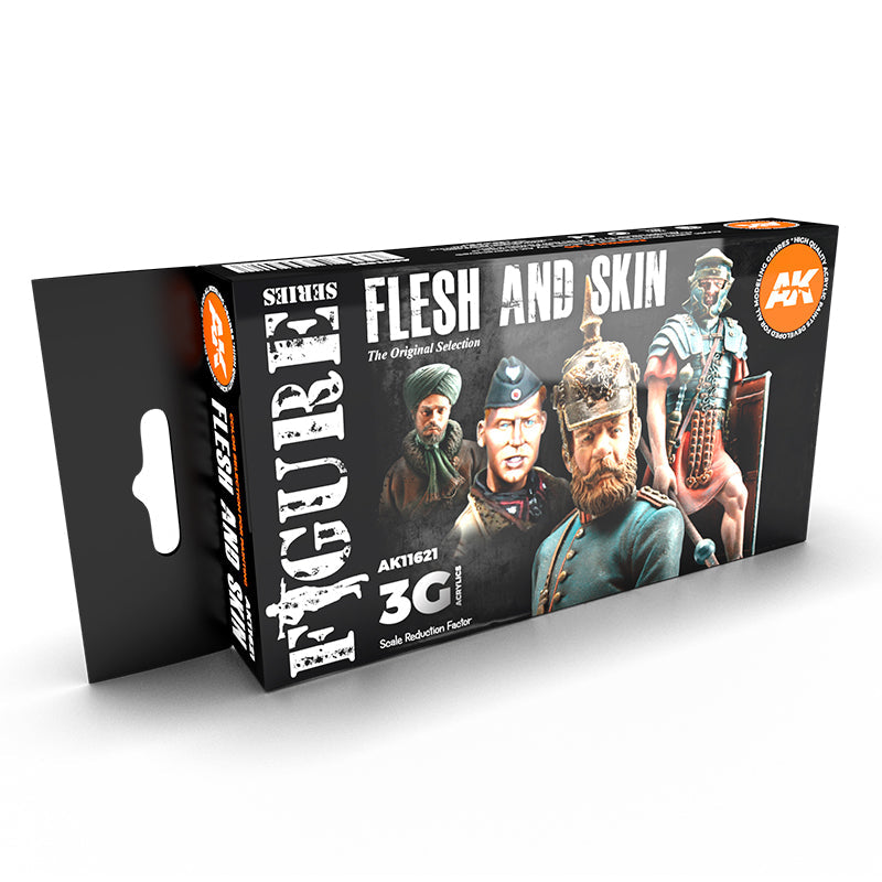 AK Interactive - Flesh And Skin Colors 3G