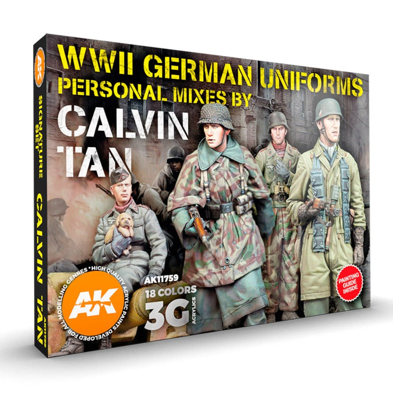 AK Interactive Signature Set - WWII German Uniforms by Calvin Tan AK11759