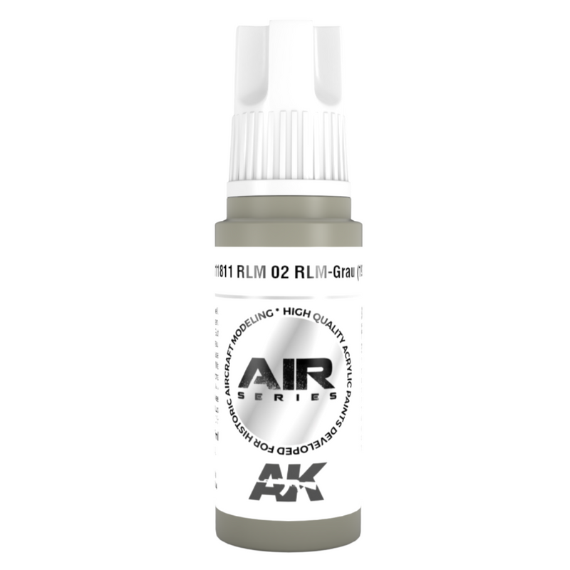 AK Interactive 3rd Gen RLM 02 RLM-Grau (1938) AK11811