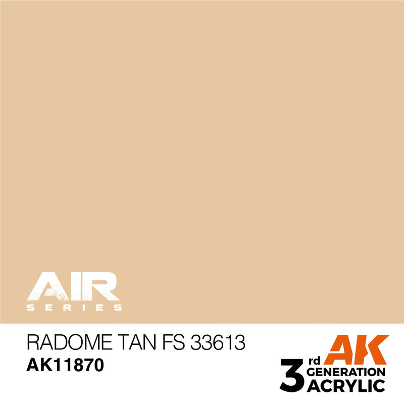 AK Interactive 3rd Gen Radome Tan FS 33613 AK11870