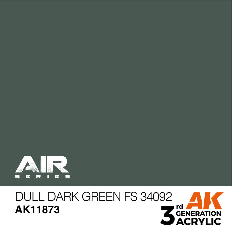 AK Interactive 3rd Gen Dull Dark Green FS 34092 AK11873