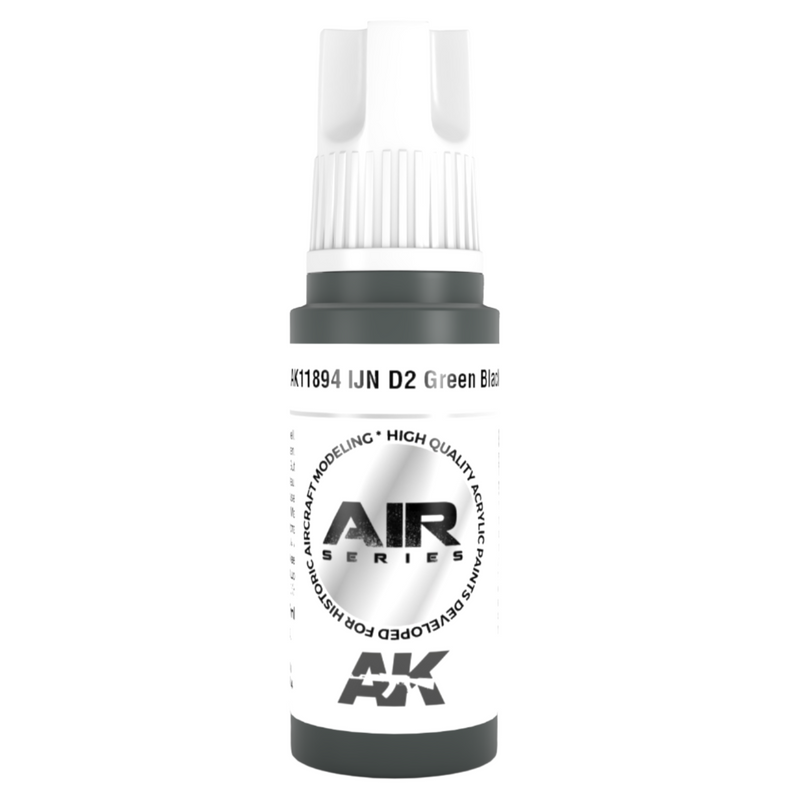 AK Interactive 3rd Gen Acrylic IJN D2 Green Black AK11894