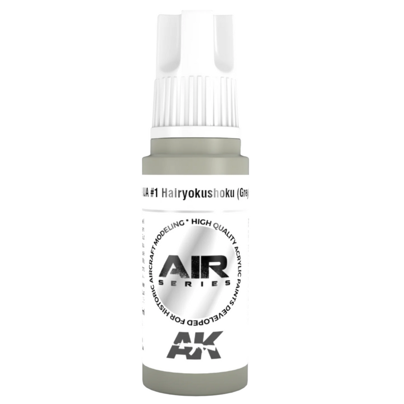 AK Interactive 3rd Gen Acrylic IJA #1 Hairyokushoku (Grey-Green) AK11899