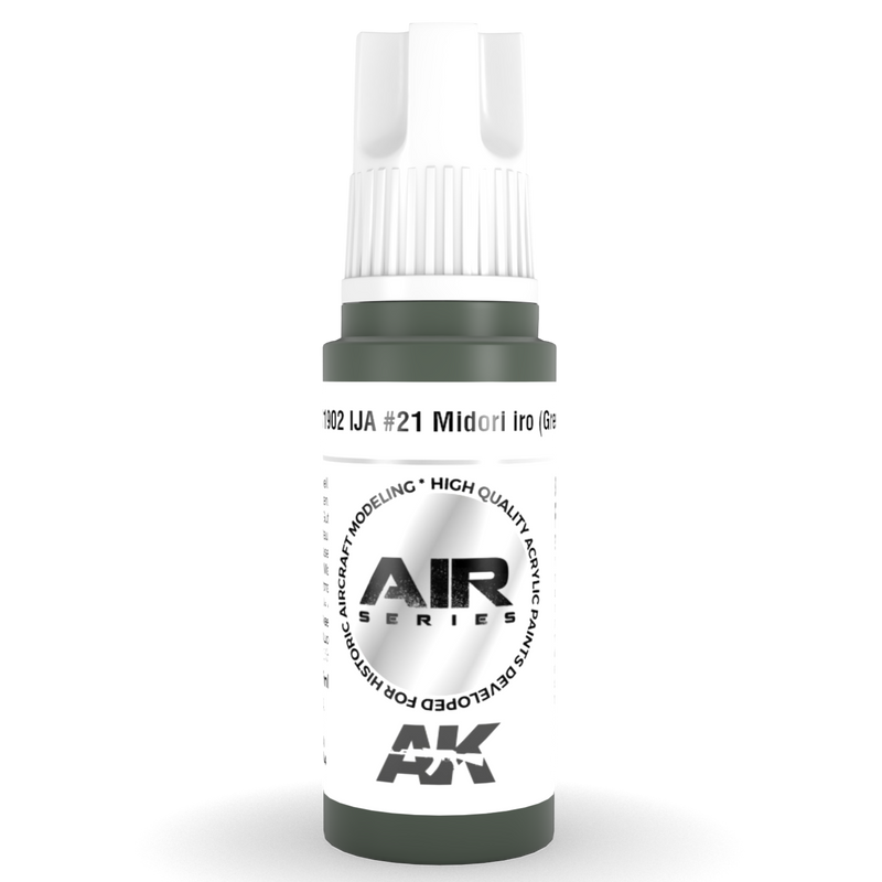 AK Interactive 3rd Gen Acrylic IJA #21 Midori iro (Green) AK11902