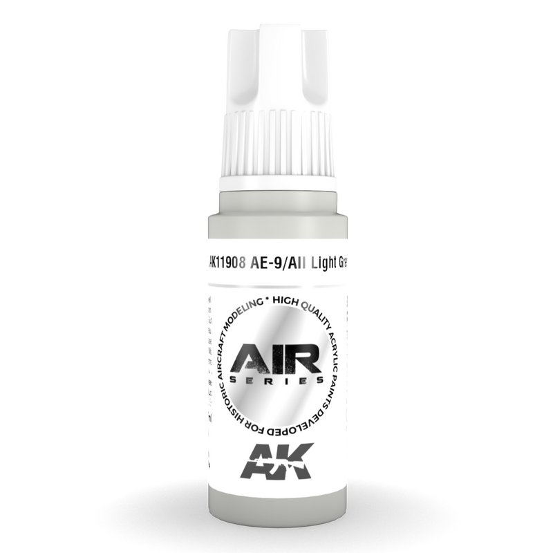 AK Interactive 3rd Gen Acrylic - AE-9/AII Light Grey AK11908