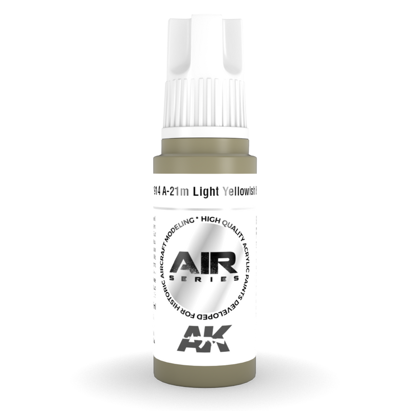 AK Interactive 3rd Gen Acrylic A-21m Light Yellowish Brown AK11914