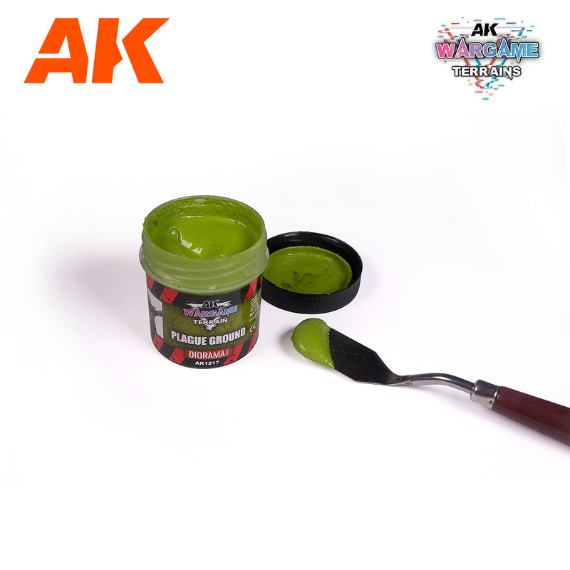 AK Interactive Plague Ground - Wargame Terrains - 100ml AK1217