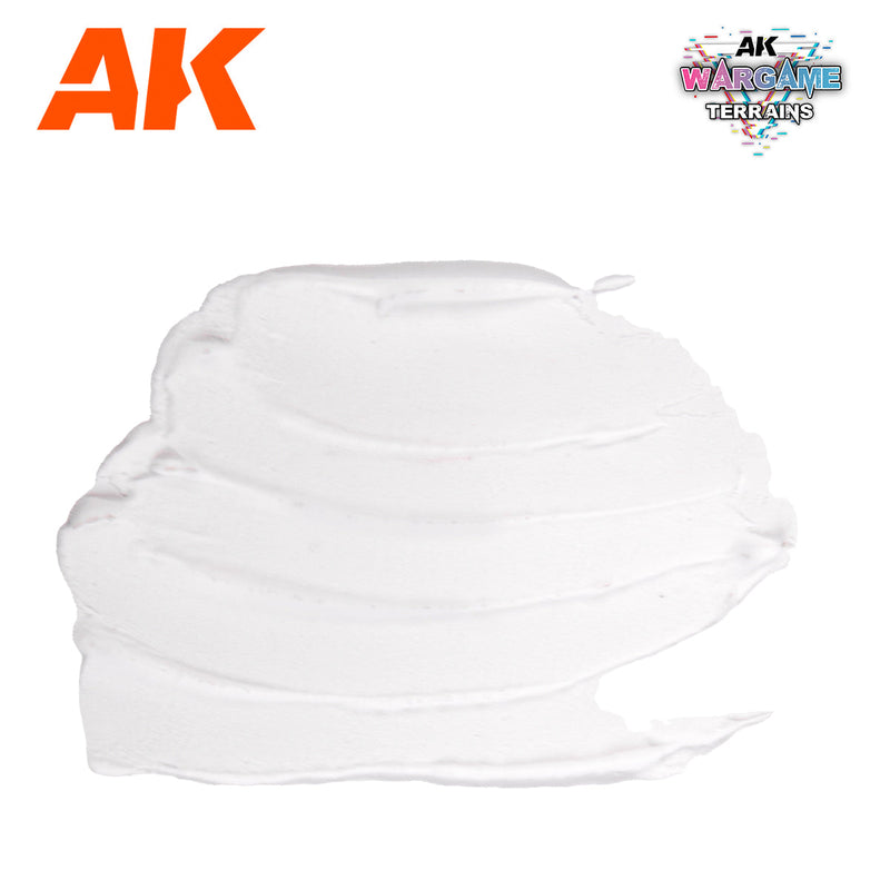 AK Interactive Snow - Wargame Terrains - 100ml AK1227