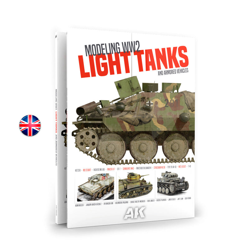 AK Interactive Modelling WW2 Light Tanks and Armoured Vehicles