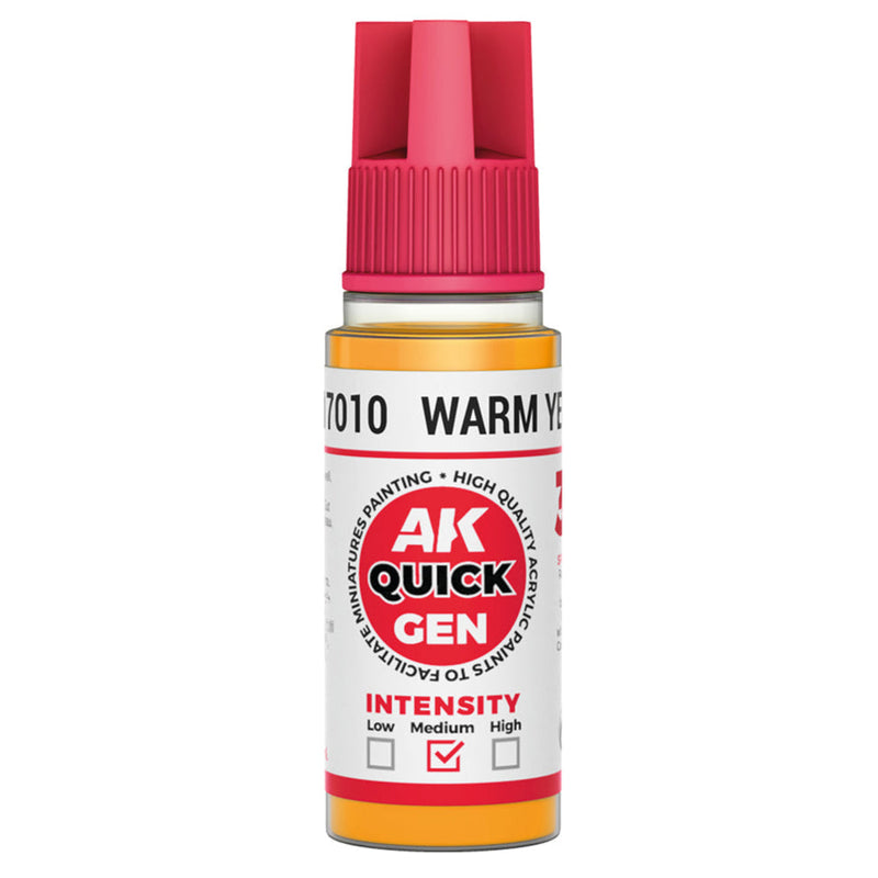AK Interactive Quick Gen - Warm Yellow 18ml AK17010