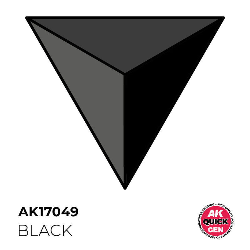 AK Interactive Quick Gen - Black 18ml AK17049