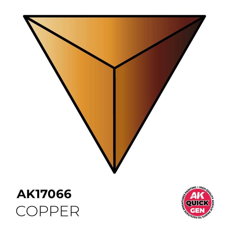 AK Interactive Quick Gen - Copper 18ml AK17066
