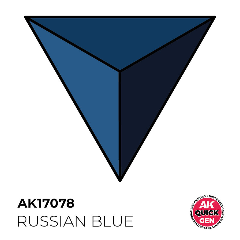 AK Interactive Quick Gen - Russian Blue 18ml AK17078