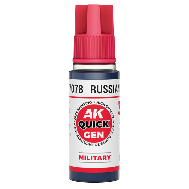 AK Interactive Quick Gen - Russian Blue 18ml AK17078
