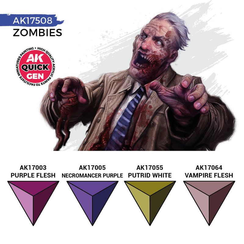 AK Interactive Quick Gen Set - Zombies AK17508