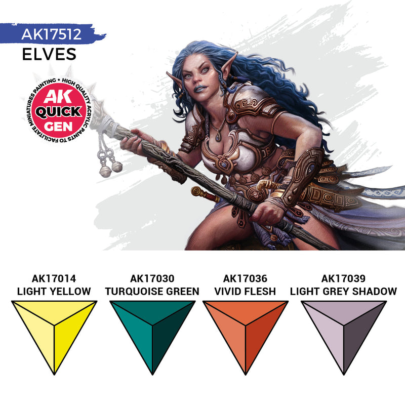 AK Interactive Quick Gen Set - Elves AK17512