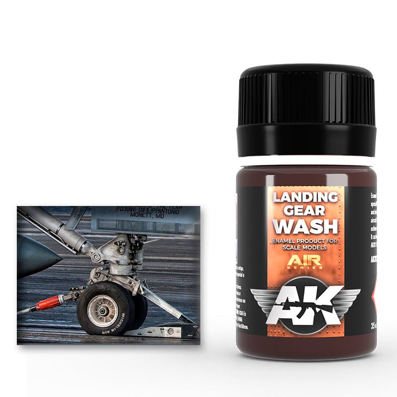 AK Interactive Landing Gear Wash 35ml AK2029
