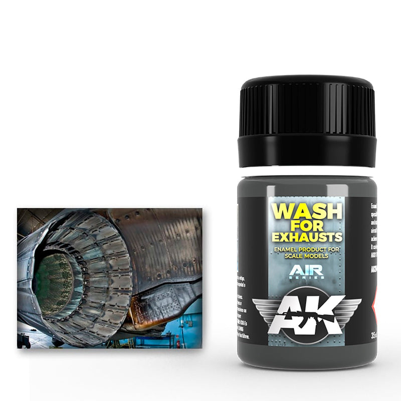 AK Interactive Exhaust Wash 35ml AK2040