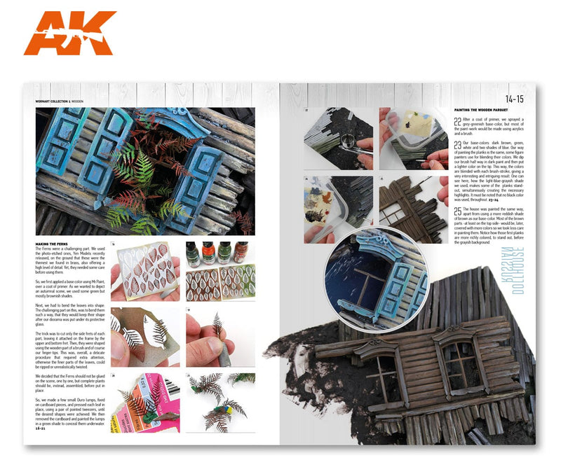 AK interactive Worn Art Collection - Wooden