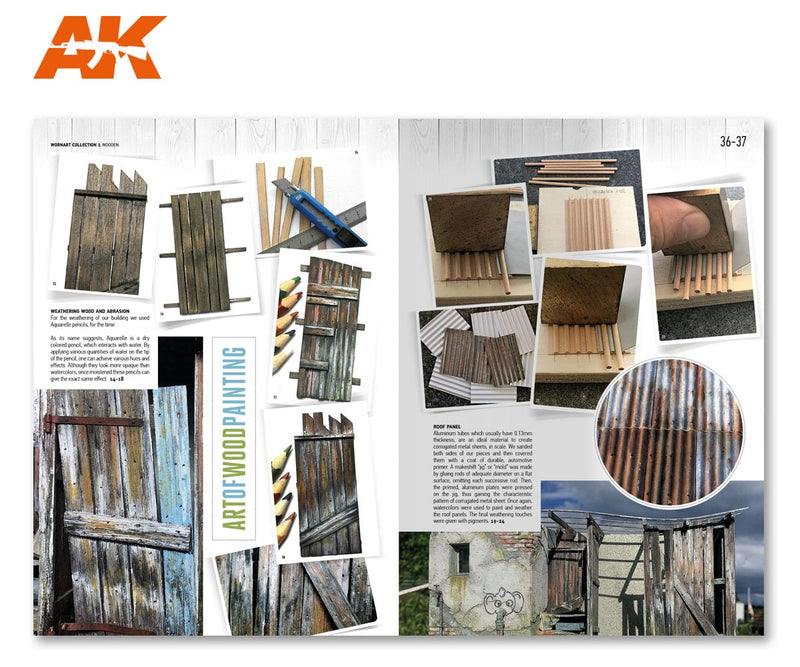 AK interactive Worn Art Collection - Wooden