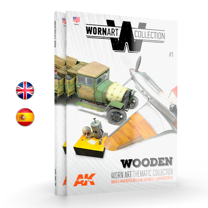 AK interactive Worn Art Collection - Wooden