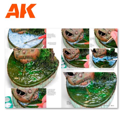 AK Interactive - F.A.Q Dioramas 1.2 extension – Water, Ice & Snow AK8050