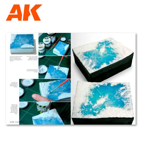 AK Interactive - F.A.Q Dioramas 1.2 extension – Water, Ice & Snow AK8050