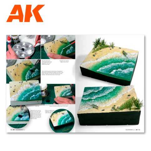 AK Interactive - F.A.Q Dioramas 1.2 extension – Water, Ice & Snow AK8050