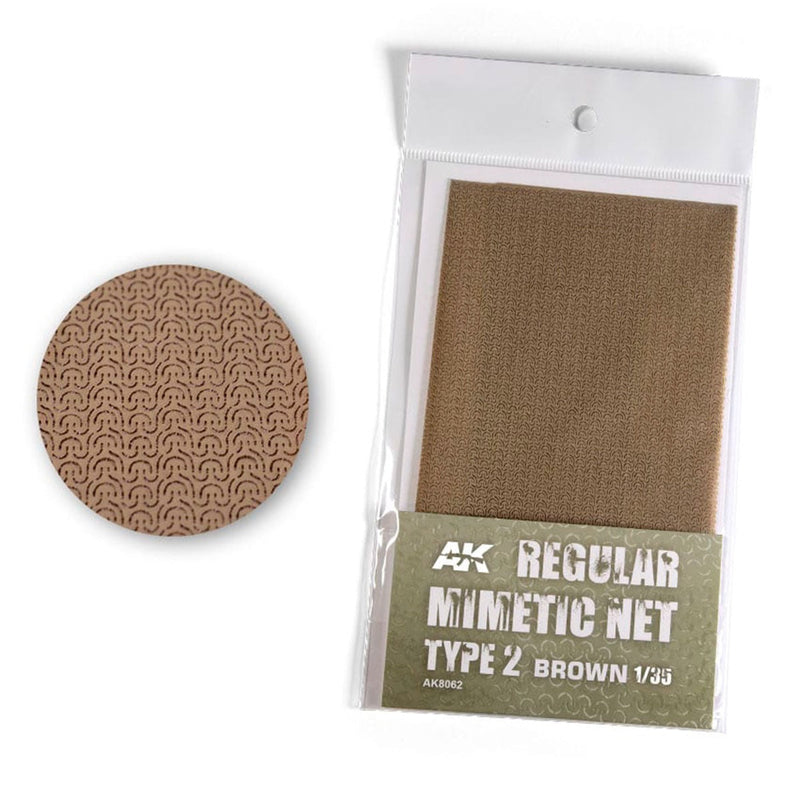 AK Interactive Regular Mimetic Net Type 2 Brown AK8062
