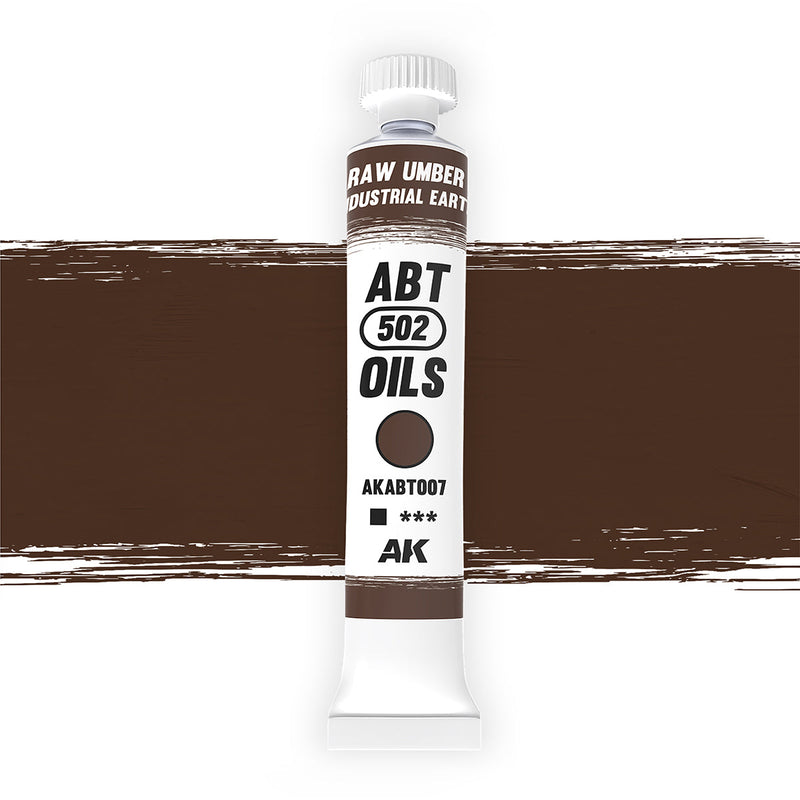 Abteilung 502 Oil Paint - Raw Umber / Industrial earth