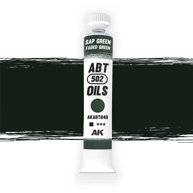 Abteilung 502 Oil Paint - Sap Green / Faded Green