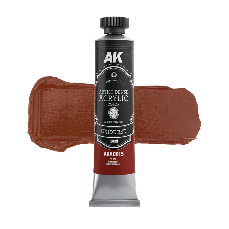 AK Interactive Dense Acrylic Oxide Red