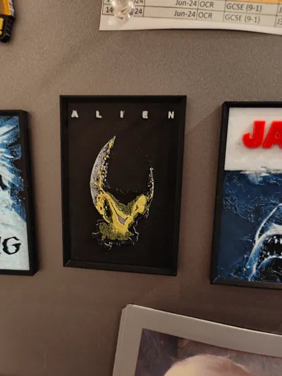 Alien Movie Fridge Magnet