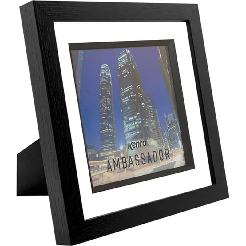 Kenro Ambassador 6x6" Photo Frame - Black