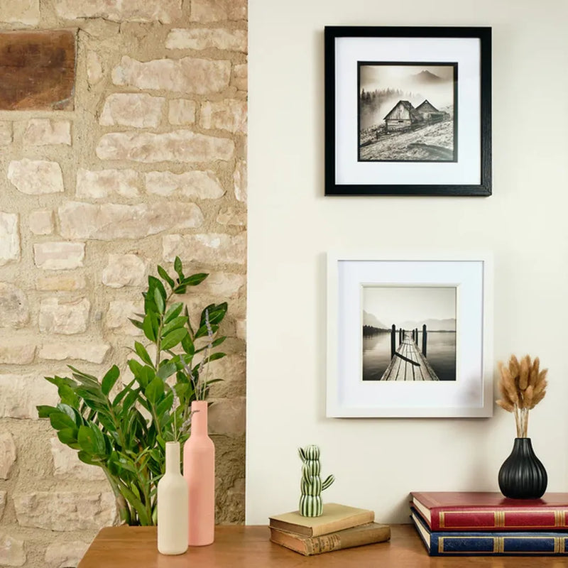 Kenro Ambassador 8x8" Photo Frame - White