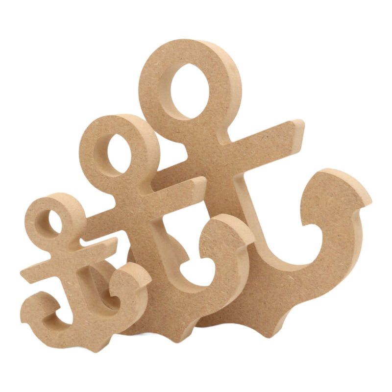 MDF Freestanding Anchor Shape