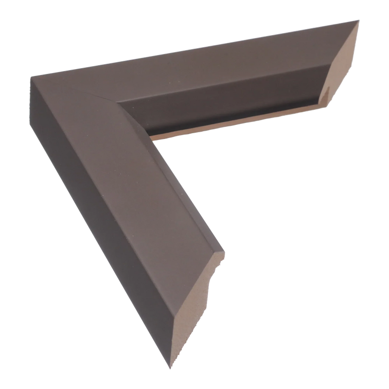 Angle II Brown Picture Frame, 8.8x26.3"