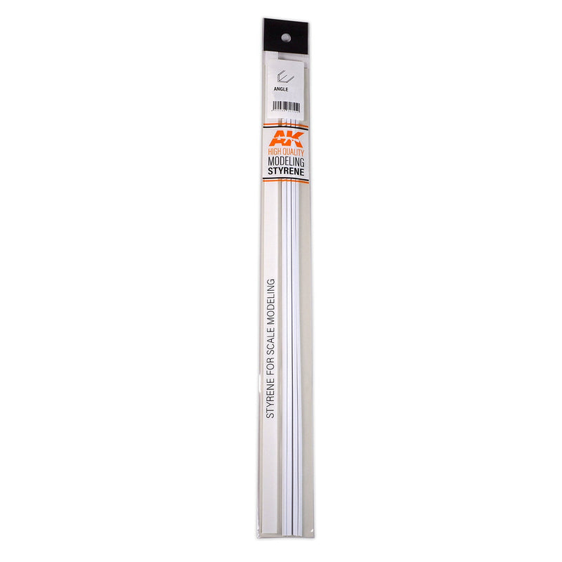 AK Interactive - Angle 2.5mm x 2.5mm x 350mm - Styrene Strip
