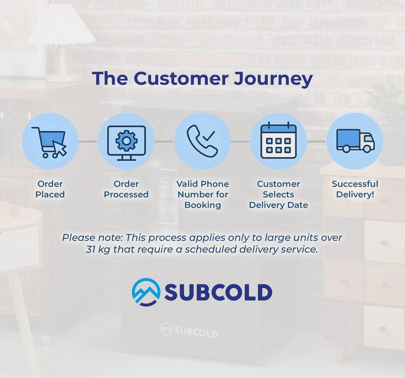 Subcold Apex95 Sub-Zero Under Counter Outdoor & Garage Beer Fridge | 95L (138 Cans, -6°C)