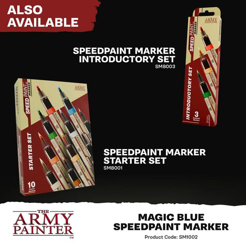 Army Painter Speedpaint Marker: Magic Blue