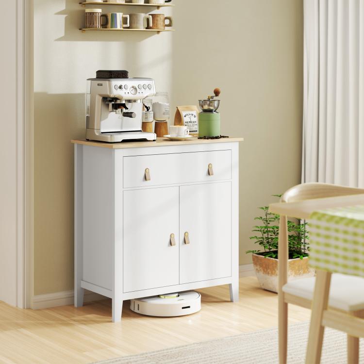 Farmhouse Style Sideboard - White