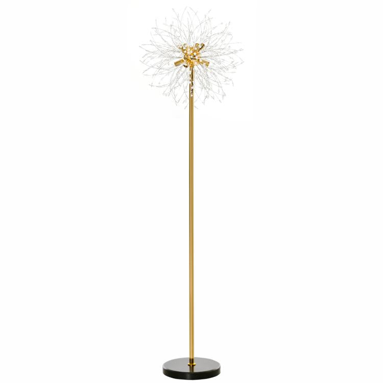 160cm Dandelion-Crystallite Floor Lamp, with Foot Switch