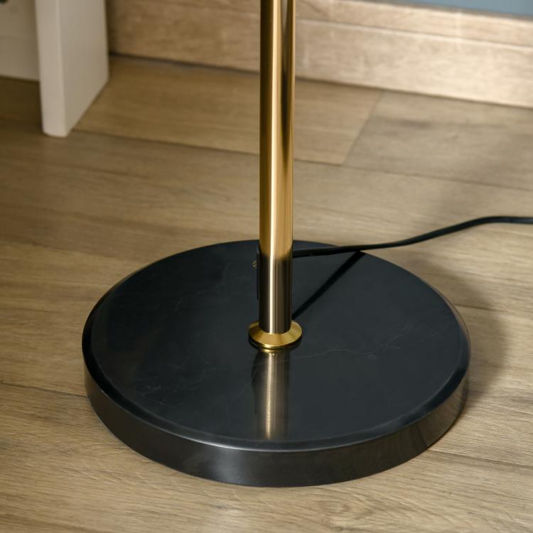 160cm Dandelion-Crystallite Floor Lamp, with Foot Switch