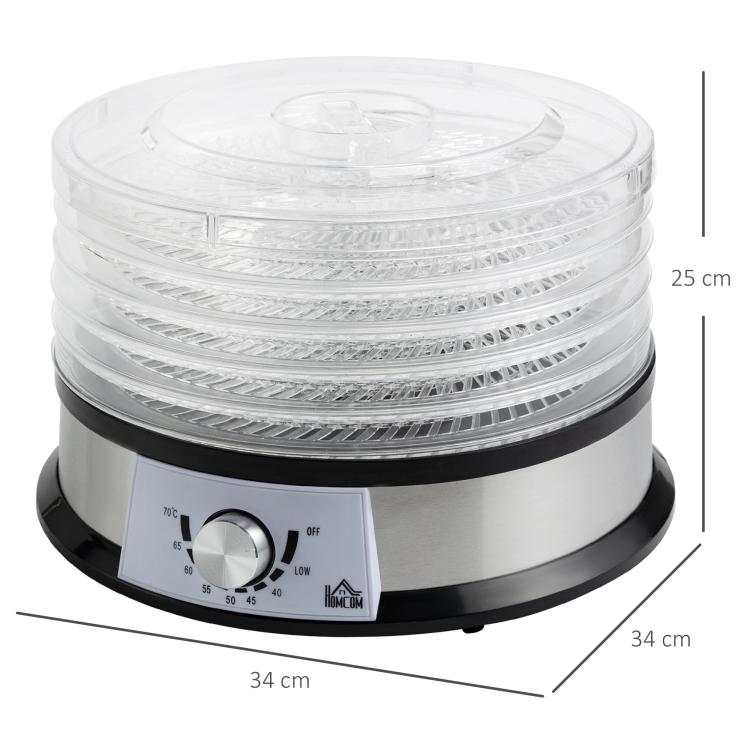 40-70℃ Five-Tray Food Dehydrator
